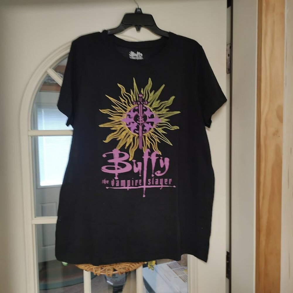 New Buffy The Vampire Slayer Torrid Black Shirt Size Women's 1X 14/16